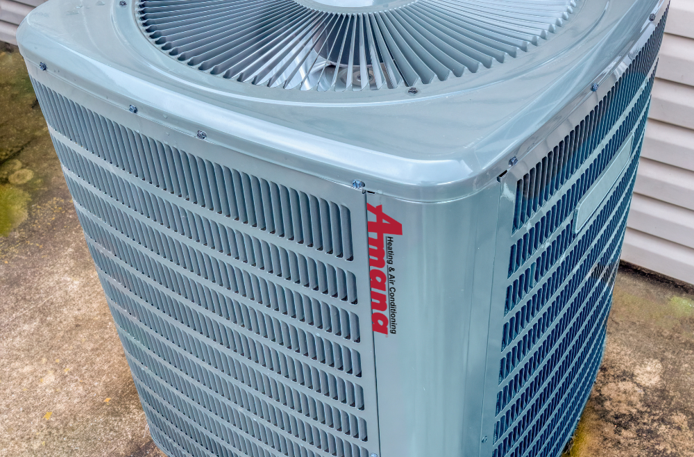 Amana AC Unit with Logo